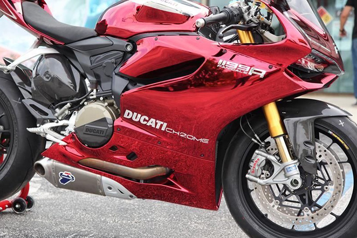 Sieu moto Ducati 1199 Panigale R ban do Cromata Rossa-Hinh-4